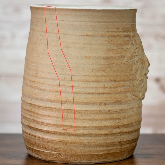 Rare 1964 Bennington Potters Satyr Vase | David Gill & Leonard Baskin Collab - Picture 7 of 12